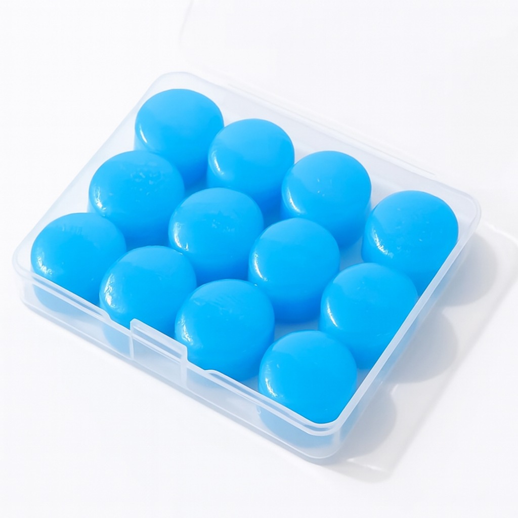 Protetor de Ouvido Gold Sports Moldável em Silicone Ultra Soft com 12 Unidades