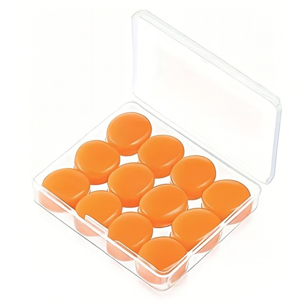 Imagem 4 do produto Protetor de Ouvido Gold Sports Moldável em Silicone Ultra Soft com 12 Unidades