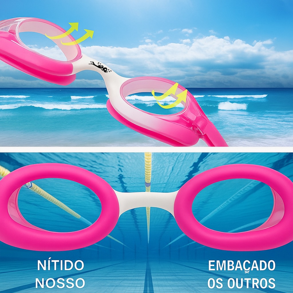 Imagem 5 do produto Óculos de Natação Gold Sports Little Bubble Infantil