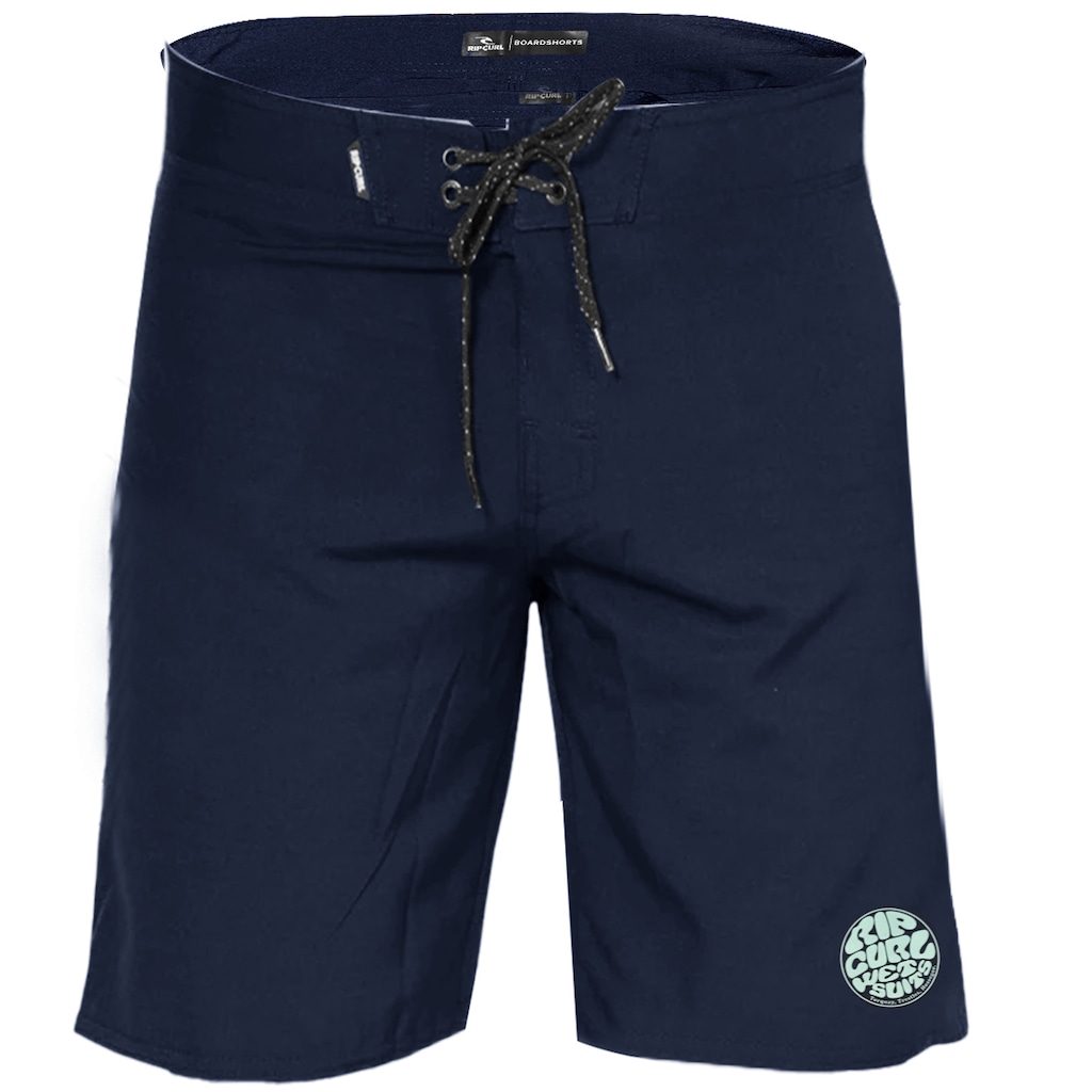 Bermuda Água Rip Curl Icons 18 Light Navy Masculina
