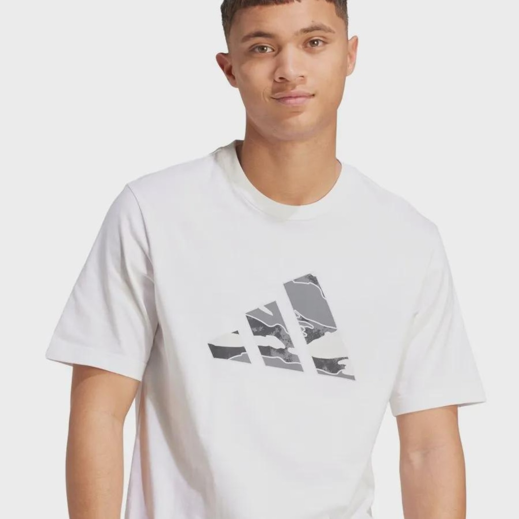 Imagem 3 do produto Camiseta adidas Estampada Logotipo Camo Masculina