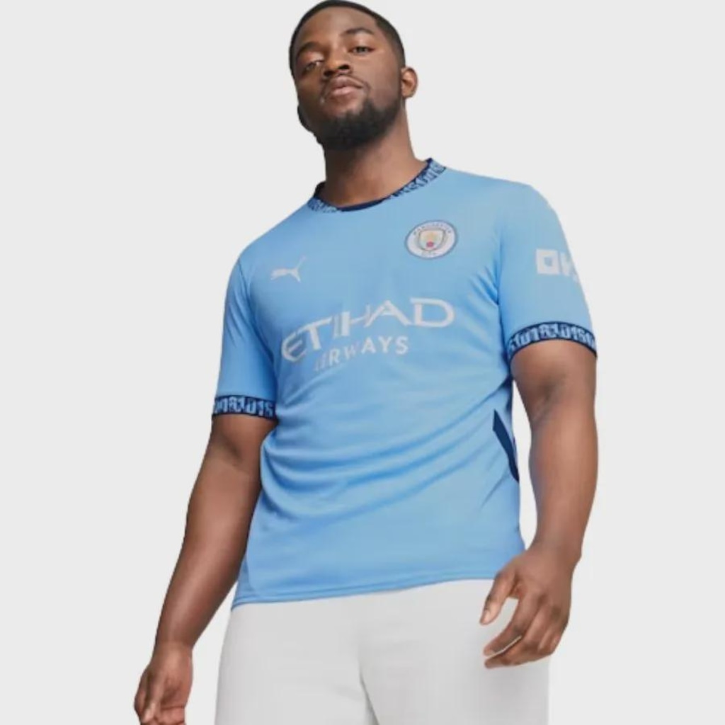 Camisa Manchester City I 24/25 Puma Fanshirt Masculina