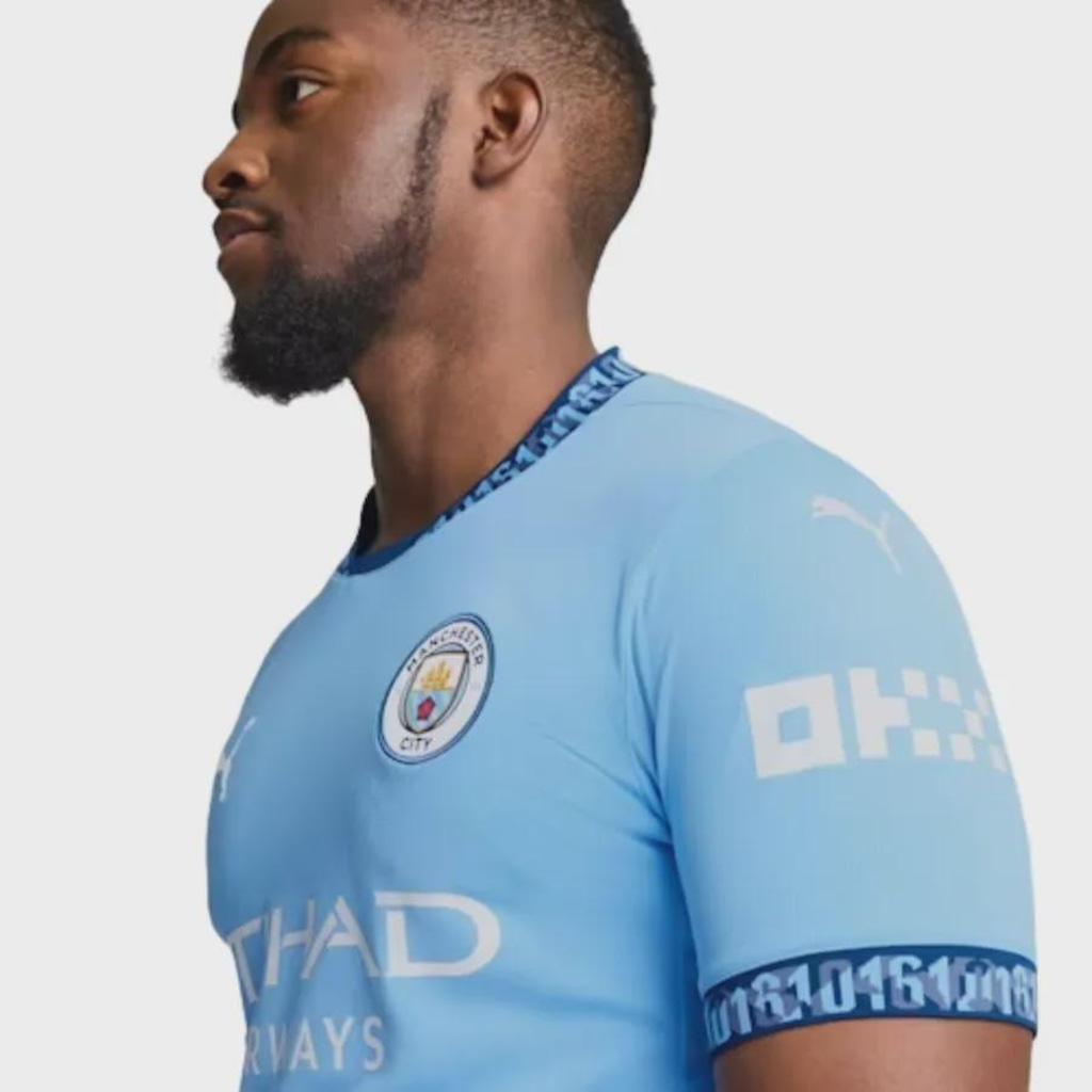 Imagem 3 do produto Camisa Manchester City I 24/25 Puma Fanshirt Masculina