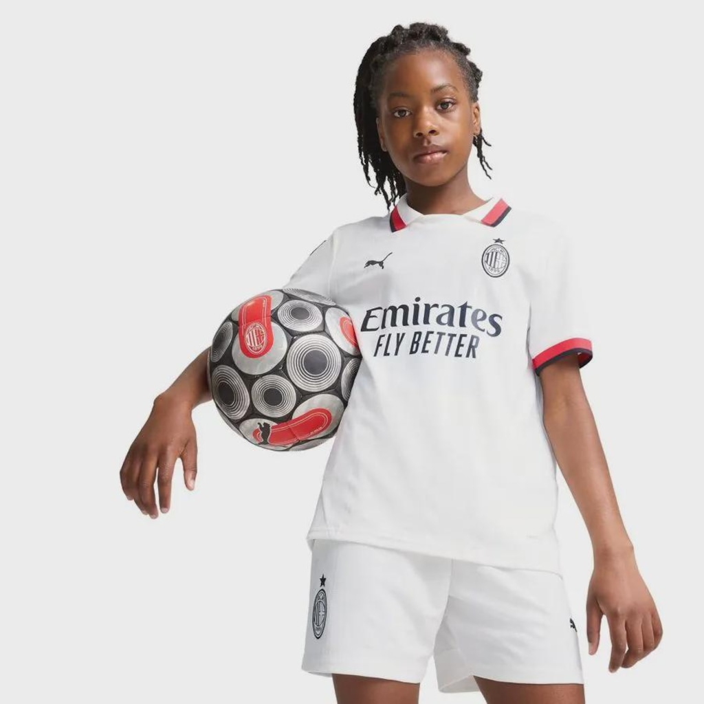 Imagem 3 do produto Camisa Ac Milan II 24/25 Puma Infantil