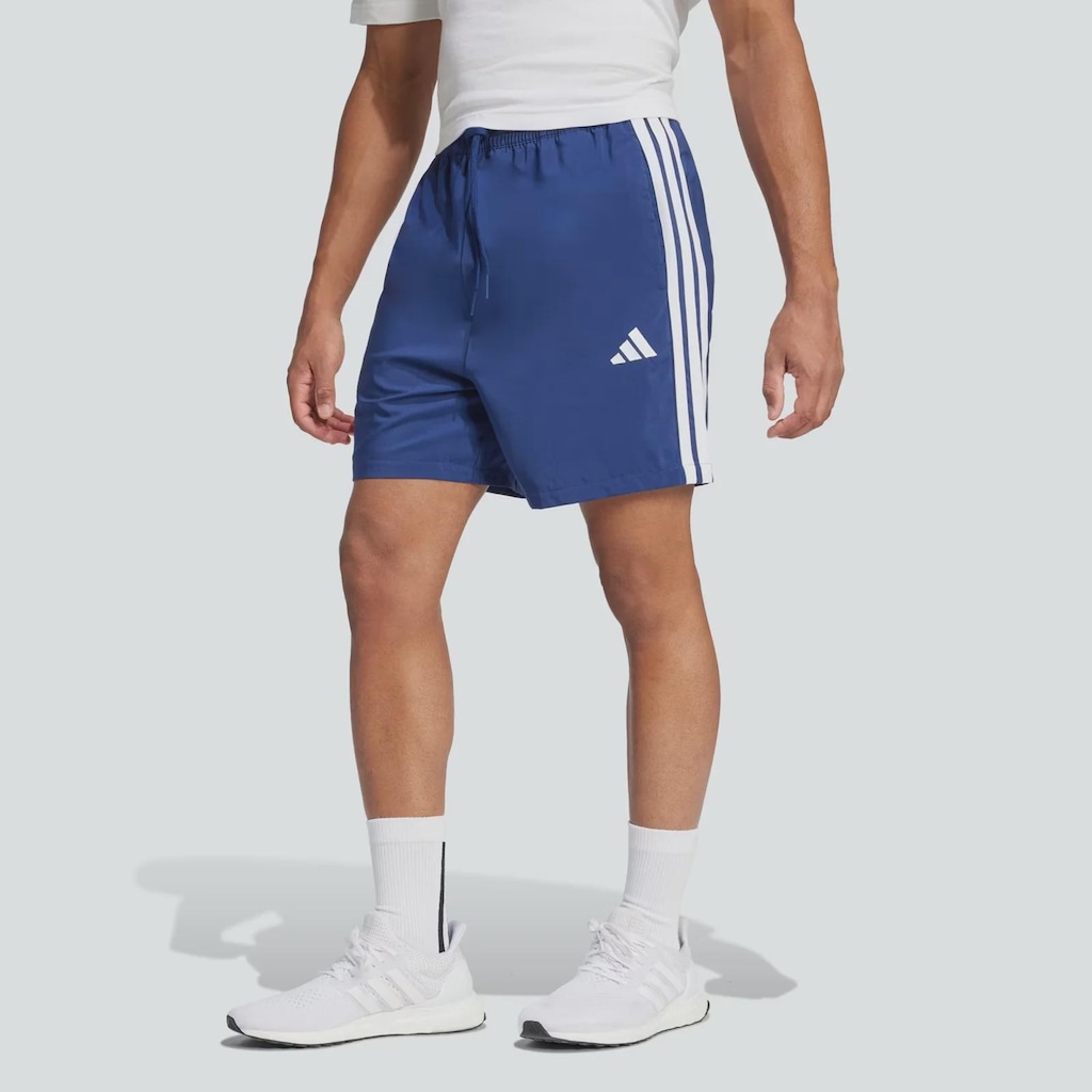 Bermuda Short Essential Três Listras Chelsea Masculina