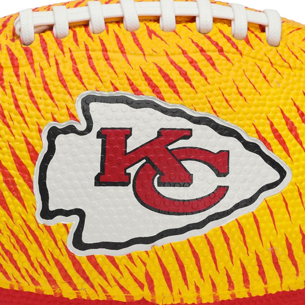 Imagem 2 do produto Bola De Futebol Americano Wilson NFL Tailgate Jr Kansas Chiefs