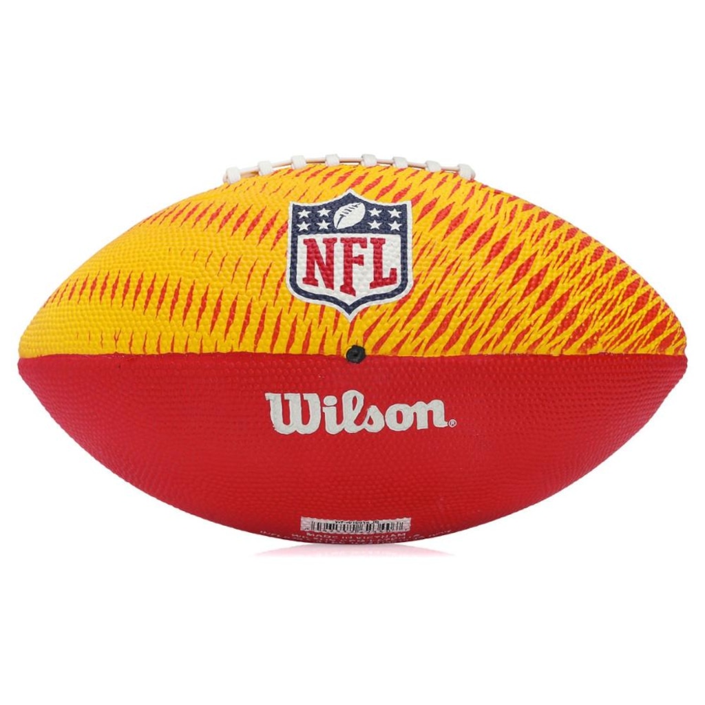 Imagem 3 do produto Bola De Futebol Americano Wilson NFL Tailgate Jr Kansas Chiefs
