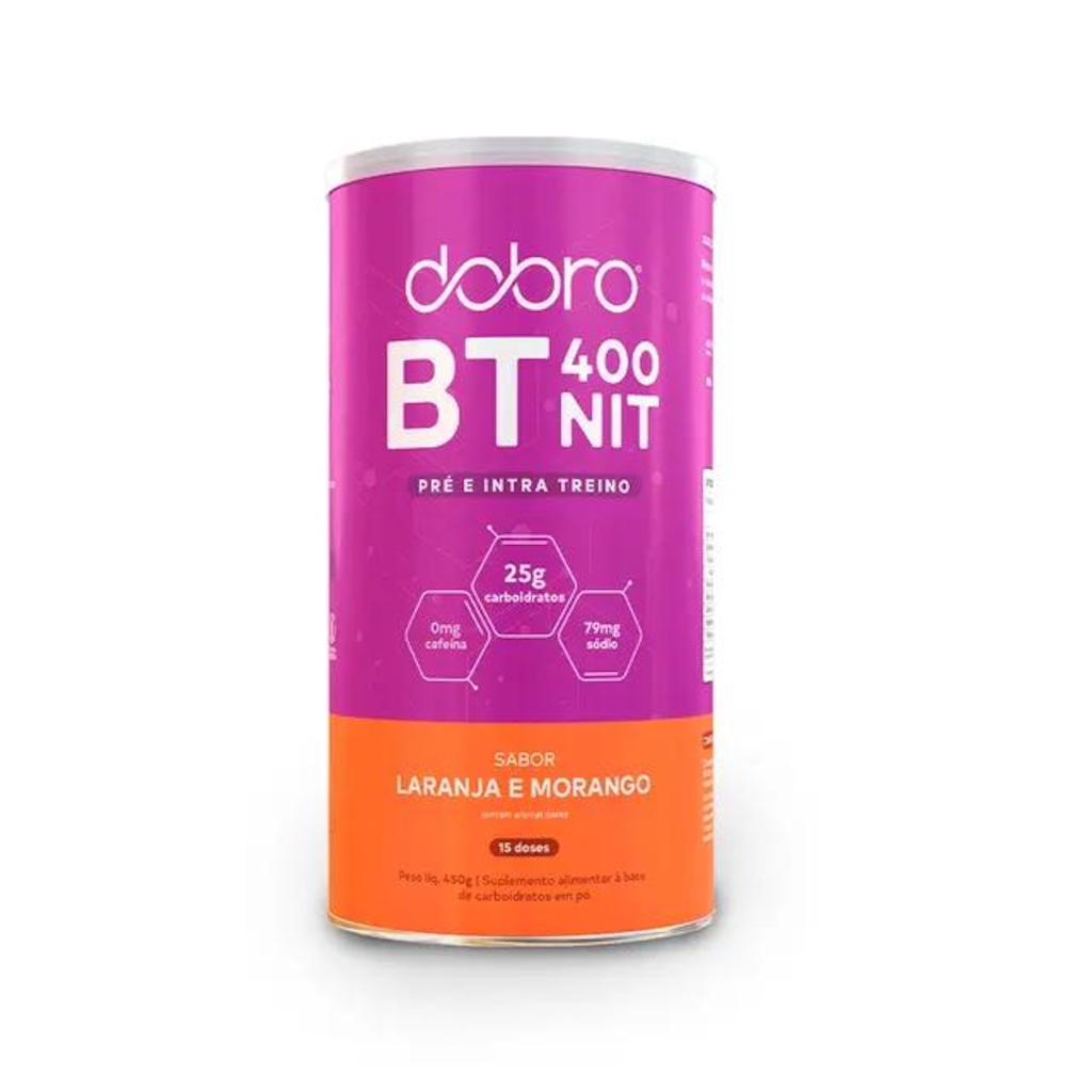 BT 400 Nitrato Dobro sabor Laranja com Morango 450g