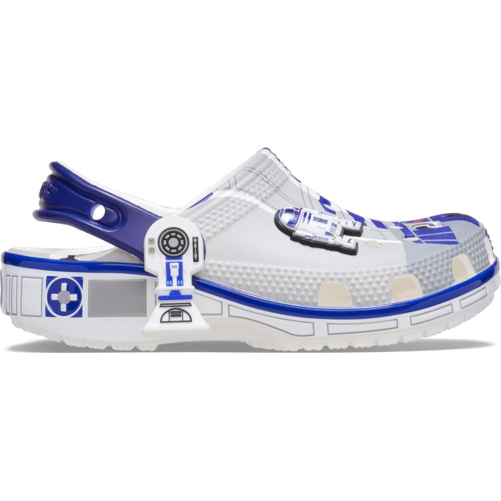 Sandália Crocs Star Wars R2D2 Classic Clog T Multi - Unissex