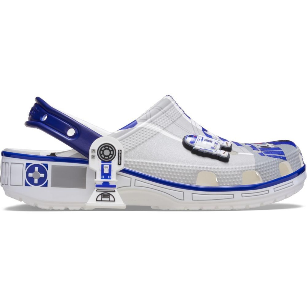 Sandália Crocs Star Wars R2D2 Classic Clog Multi - Unissex