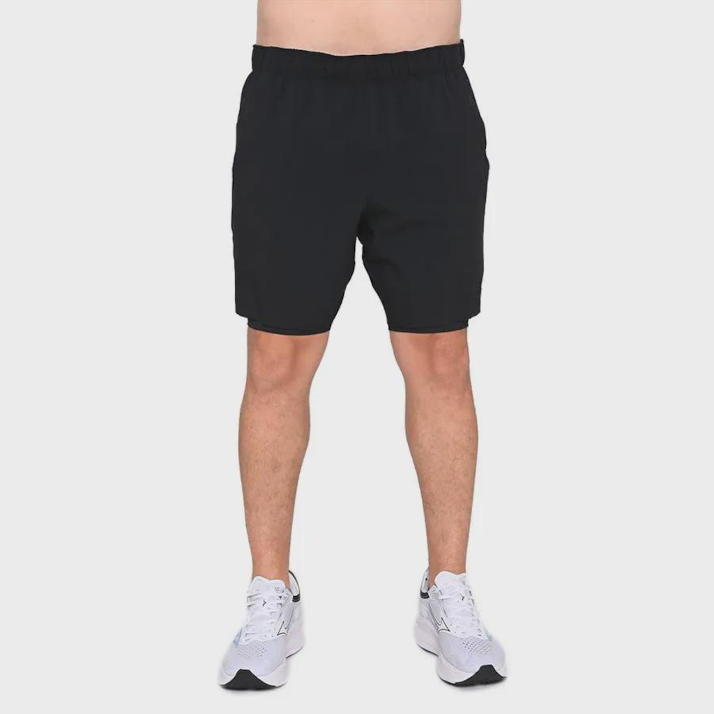 Shorts Mizuno Core 7.5 2in1 Masculino