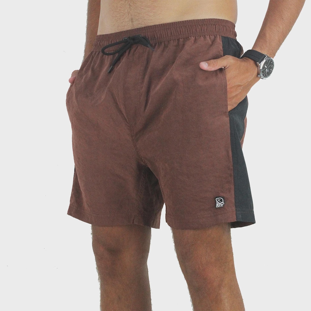Bermuda Lost Bicolor Brown - Masculino