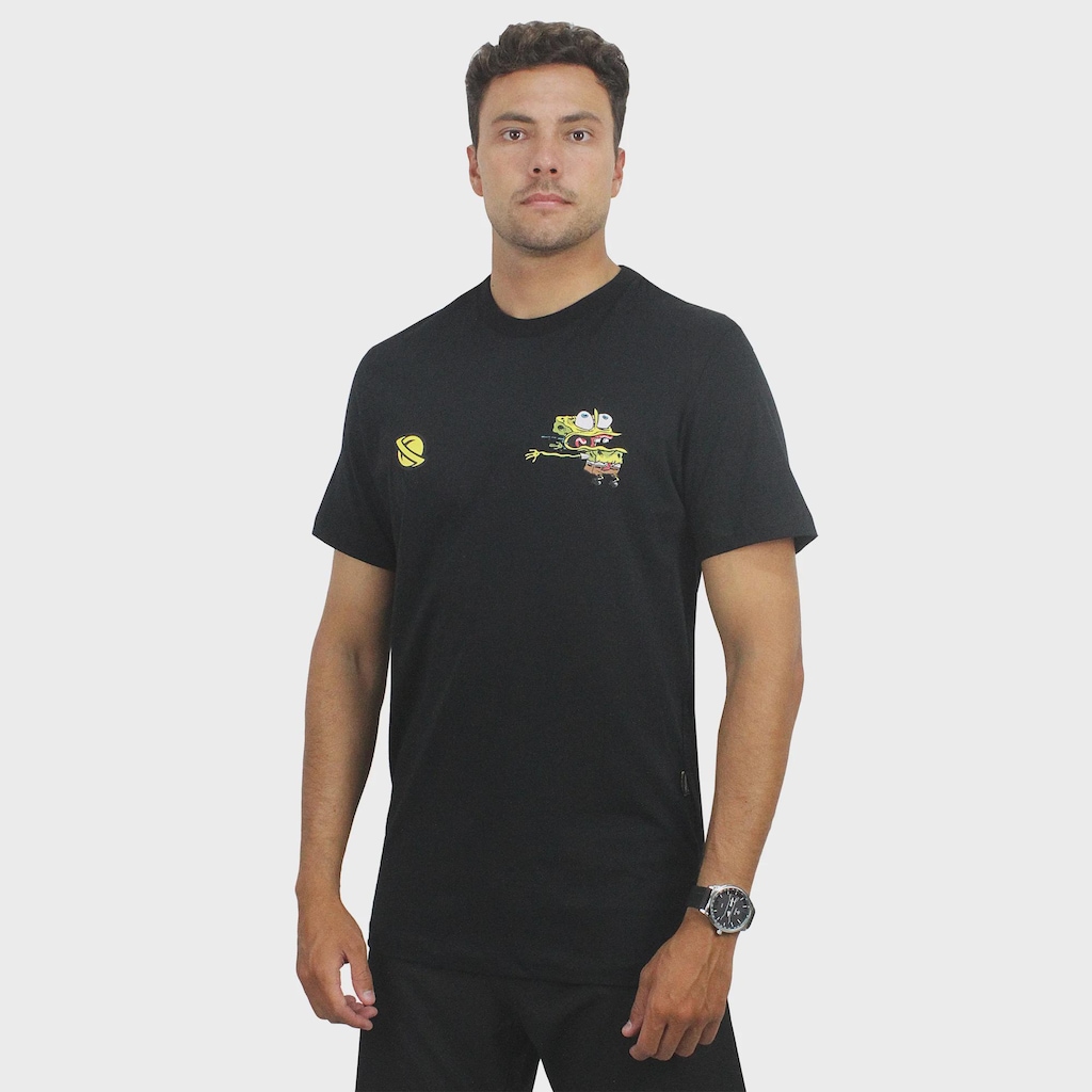 Camiseta Lost x Bob Esponja Krustpants Masculina