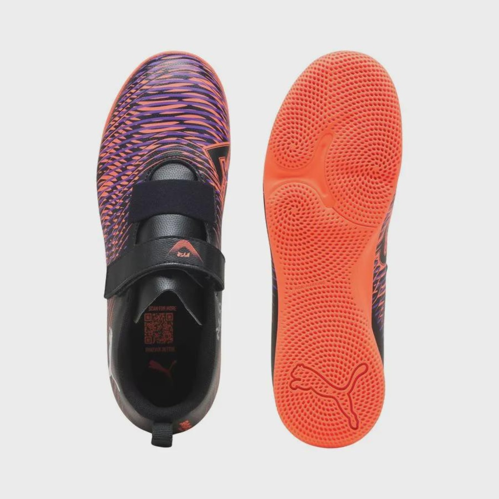 Imagem 5 do produto Chuteira Society Infantil Puma Com Velcro Future 8 Play Neymar