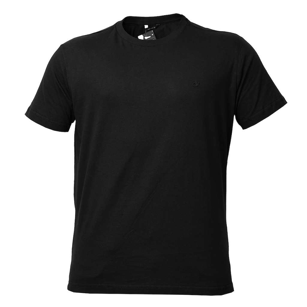 Imagem 3 do produto Kit 3 Camisetas DX Essentials Casuais Algodão Bordado - Masculina