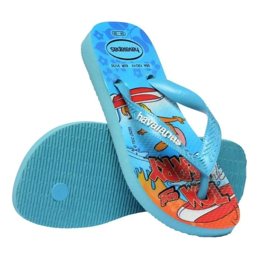 Imagem 4 do produto Chinelo Infantil Havaianas Top Warner Tom e Jerry