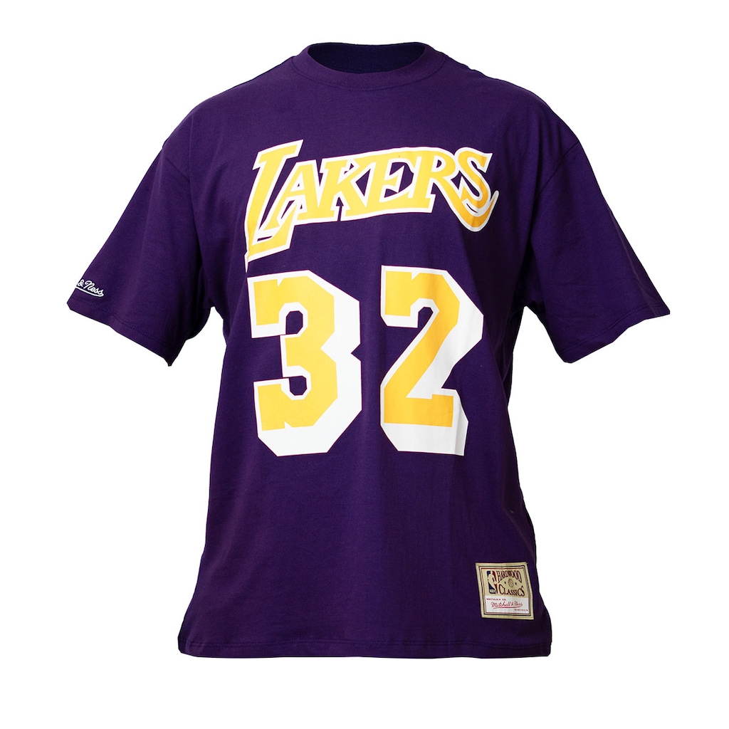 Camiseta NBA Oversized La Lakers Johnson 32 Masculina
