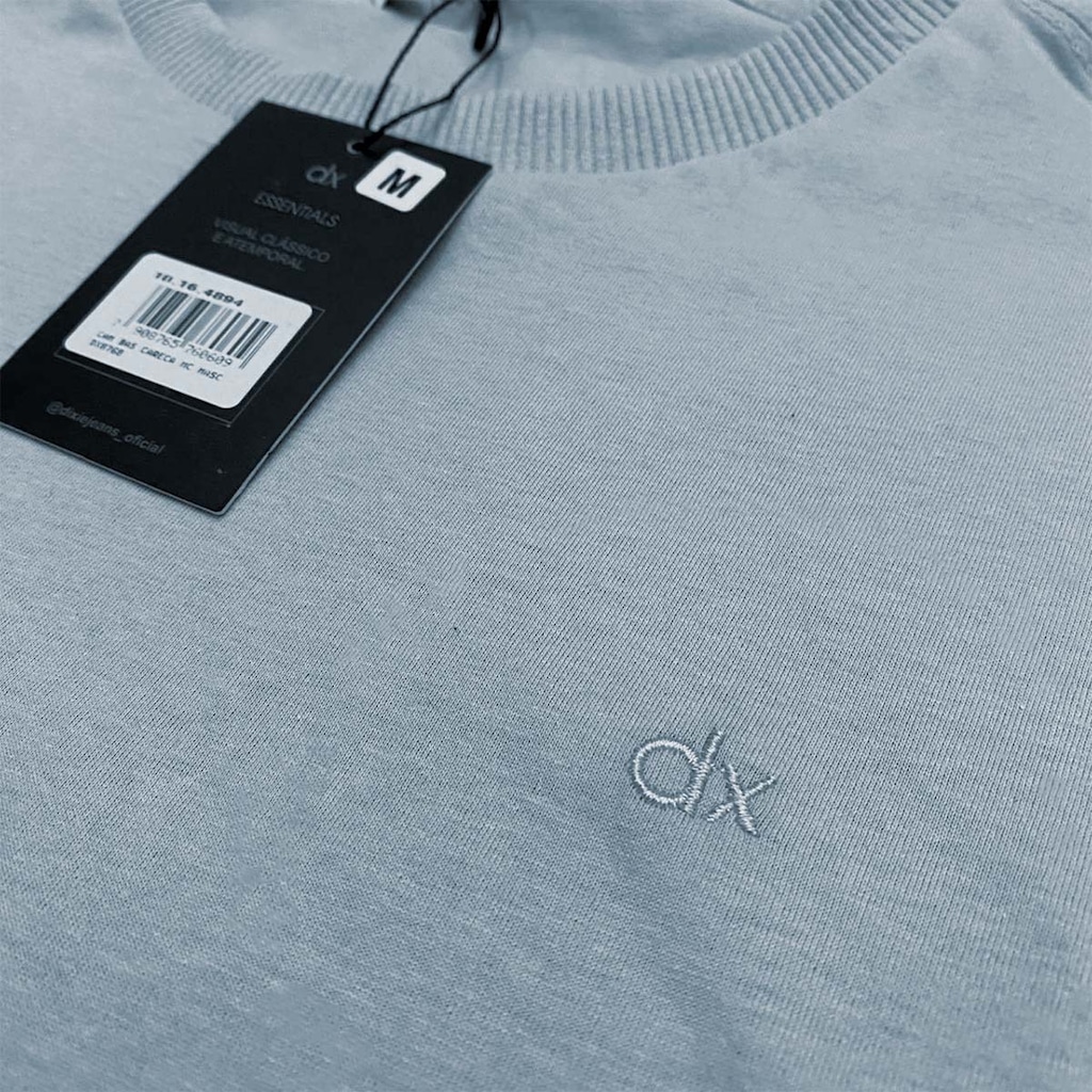 Imagem 4 do produto Camiseta Básica Algodão Dx Bordado - Masculino