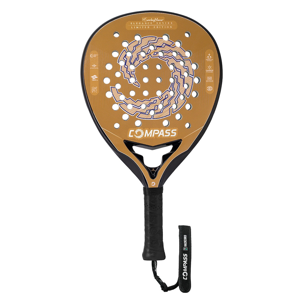 Raquete Padel Compass MS Limited Edition 12k Maxi Sánchez Blasco