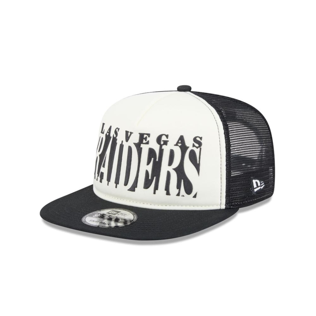 Boné New Era 9Fifty A-Frame Snapback Las Vegas Raiders NFL Masculino
