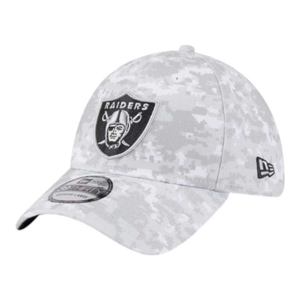 Boné New Era 3930 Las Vegas Raiders Salute Service 25