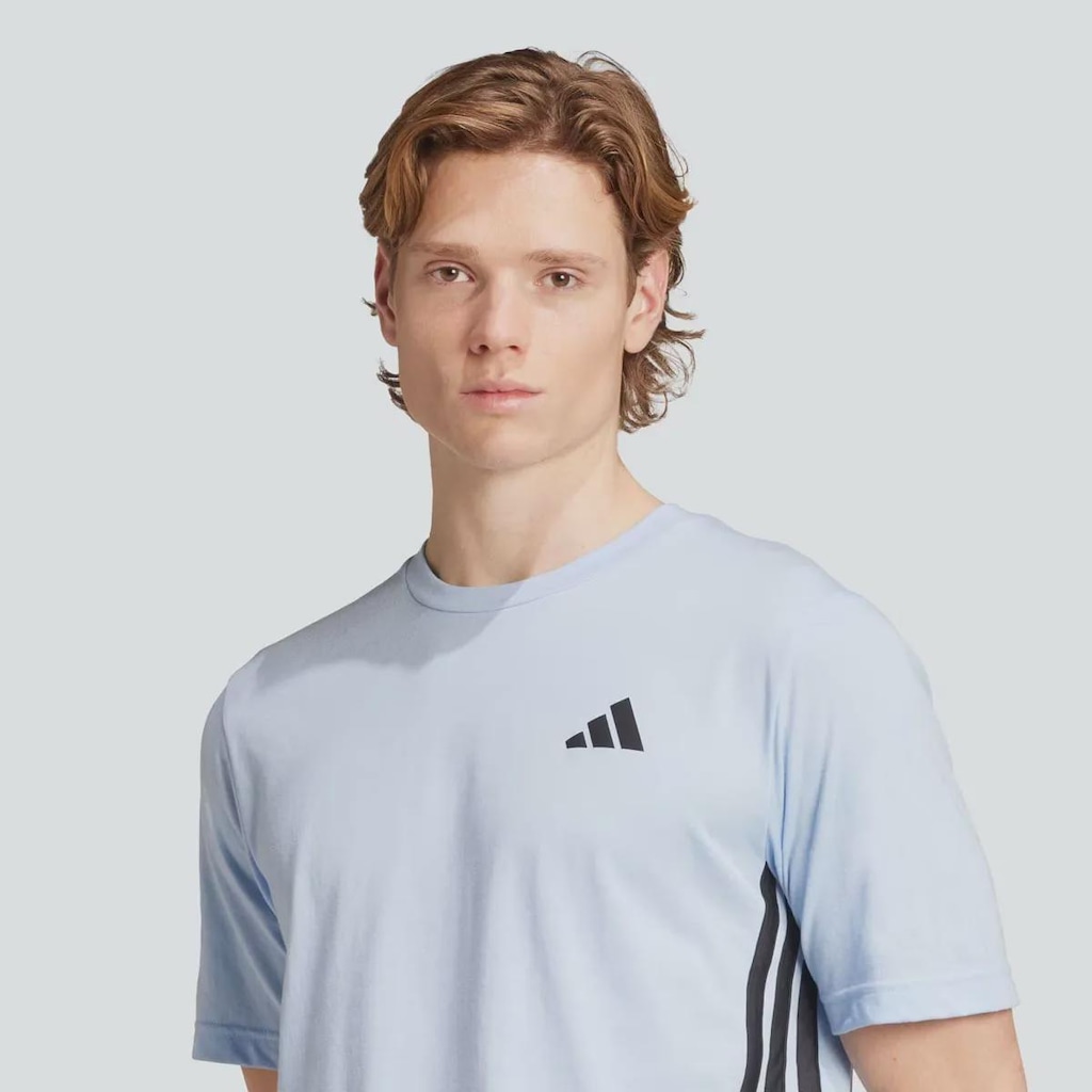 Imagem 4 do produto Camiseta adidas Essentials 3 Listras Masculina