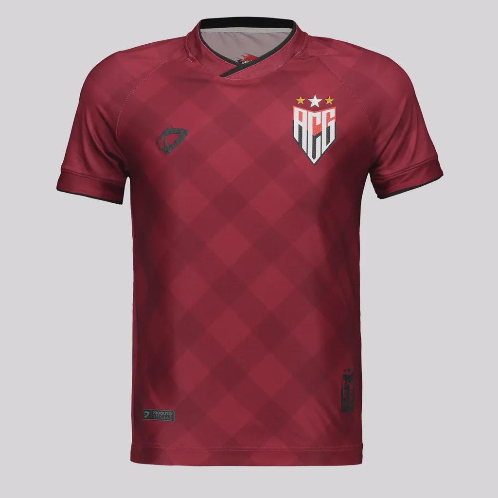 Camisa Dragão Premium Atlético Goianiense Aquecimento 2024 Infantil