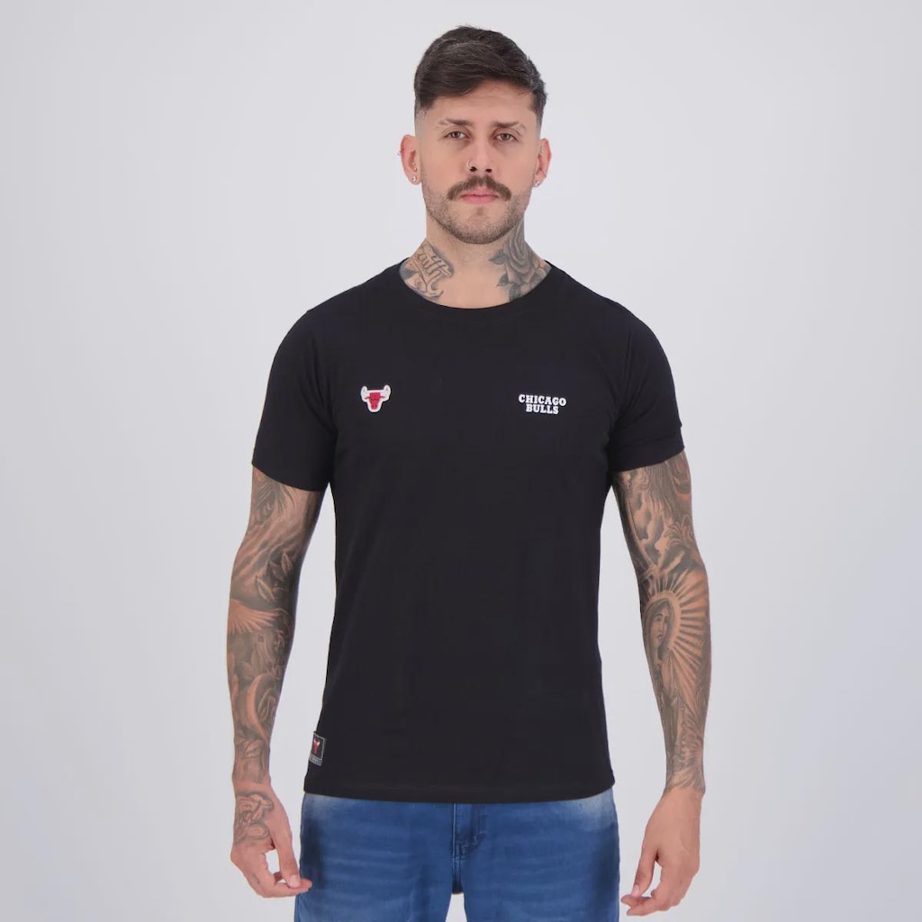 Camiseta NBA Chicago Bulls New Look Masculina