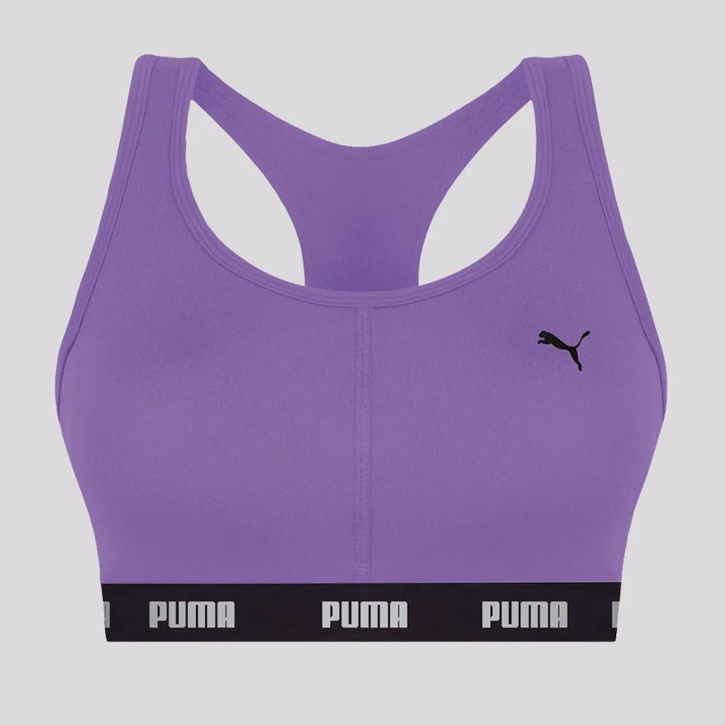 Top Nadador Puma com Bojo Removível Feminino