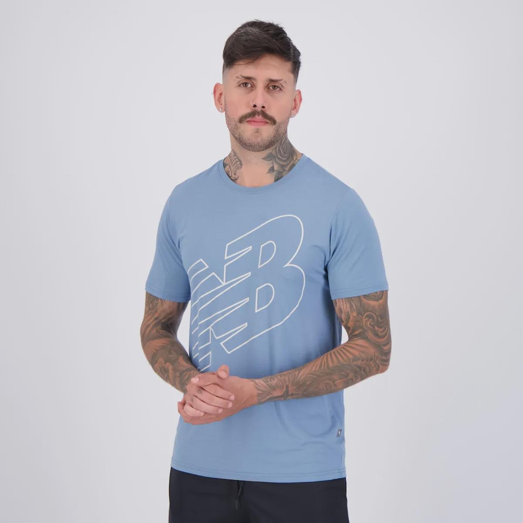 Imagem 3 do produto Camiseta New Balance Sport Essentials Printed Masculina