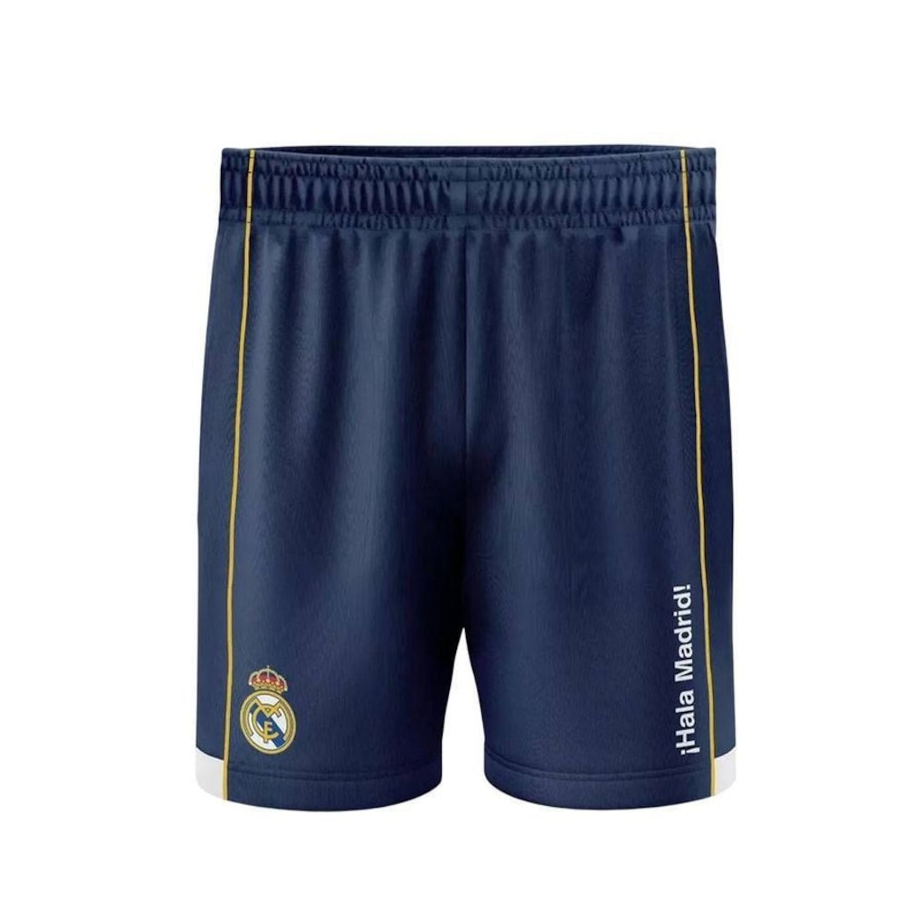 Calção Braziline Real Madrid Sky Infantil