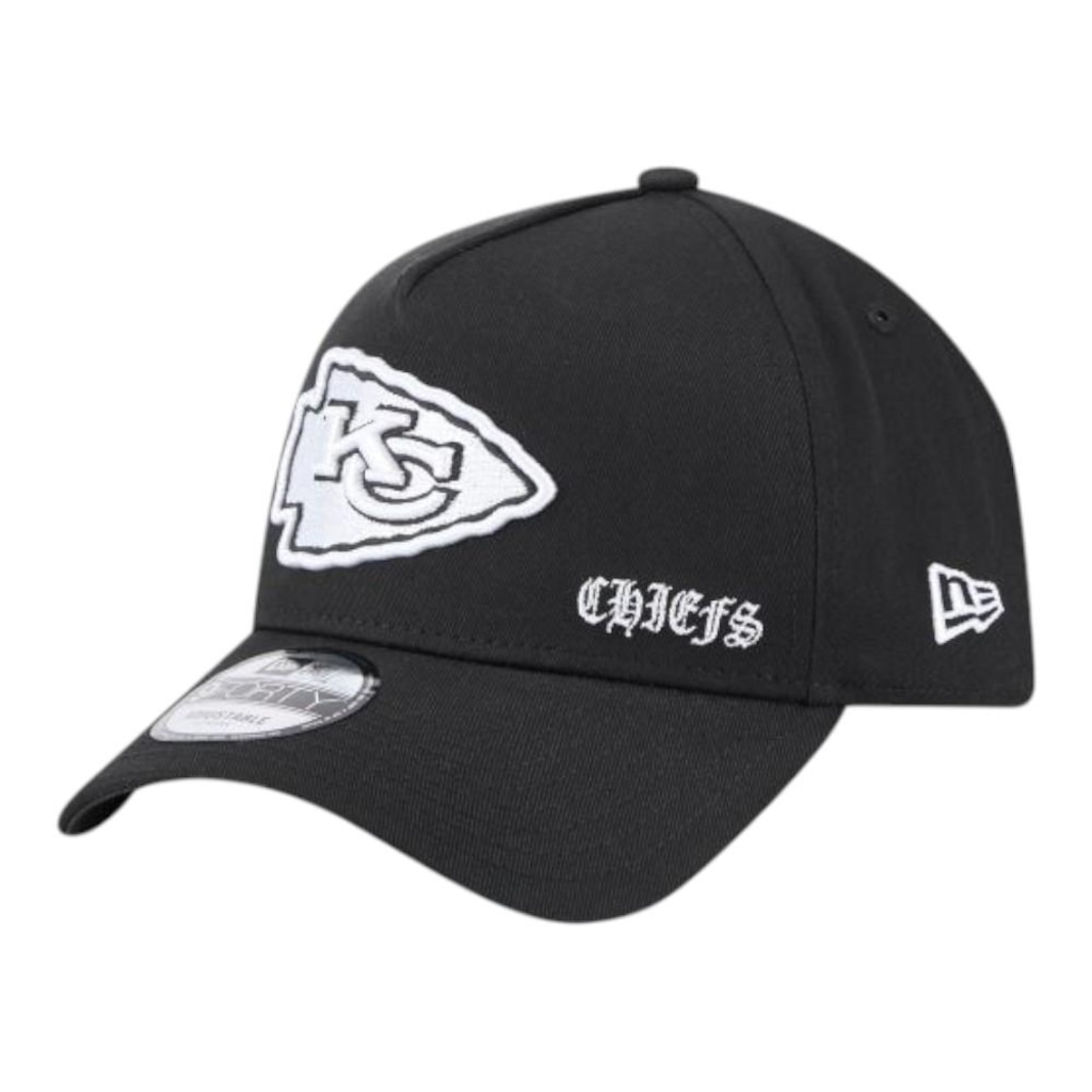 Boné New Era 940 A-Frame Kansas City Chiefs Gothic Flawless Masculino