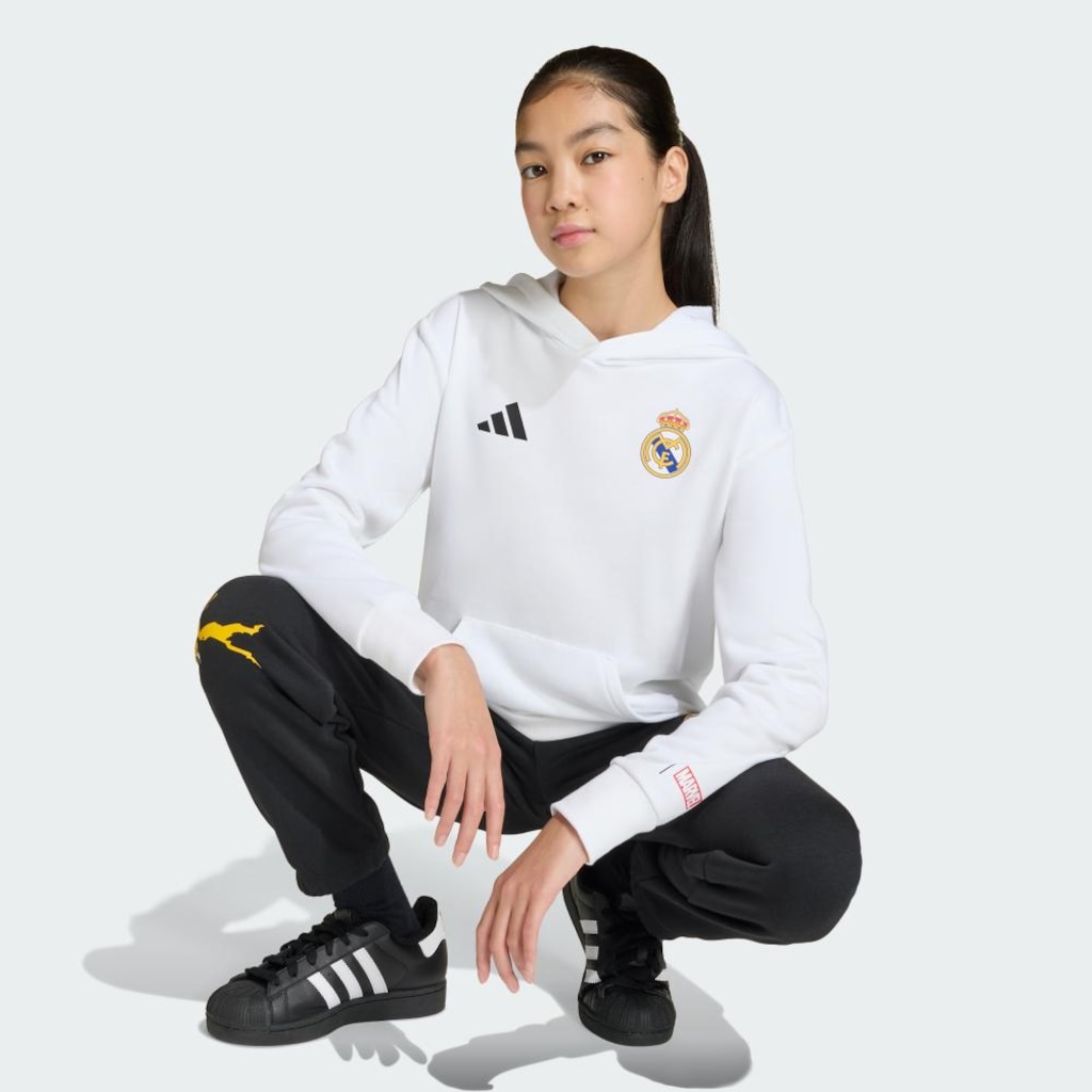 Imagem 5 do produto Blusão de Moletom com capuz adidas Real Madrid Avengers Infantil