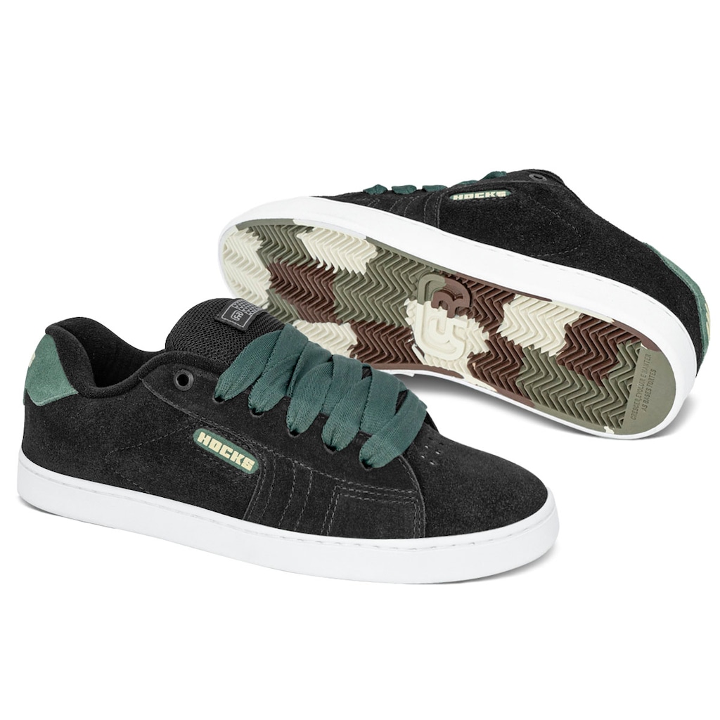 Imagem 2 do produto Tênis Hocks Ruas Skate Dark Grass Unissex