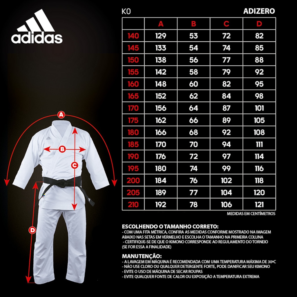 Imagem 2 do produto Kimono Karate adidas Adzero Kit Competition - Unissex
