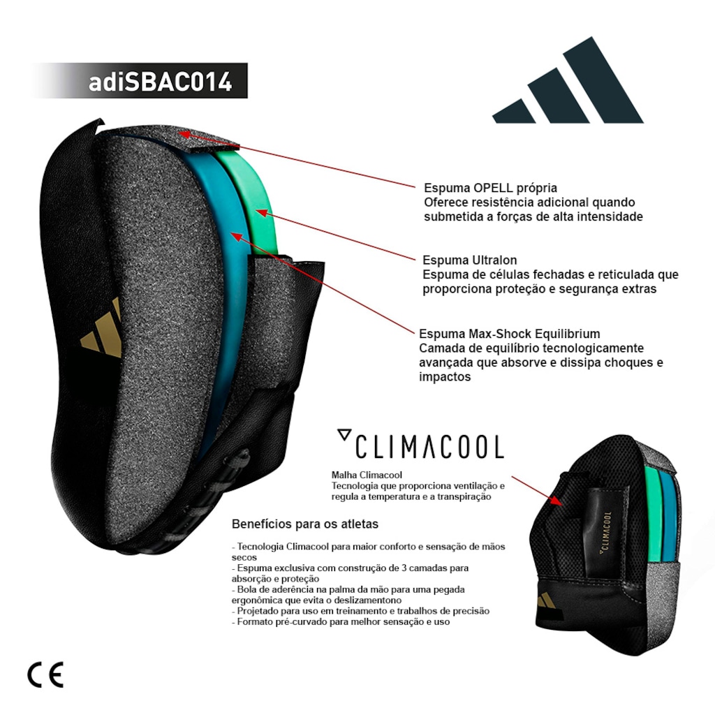Imagem 4 do produto Luva de Foco Coach Mitt adidas