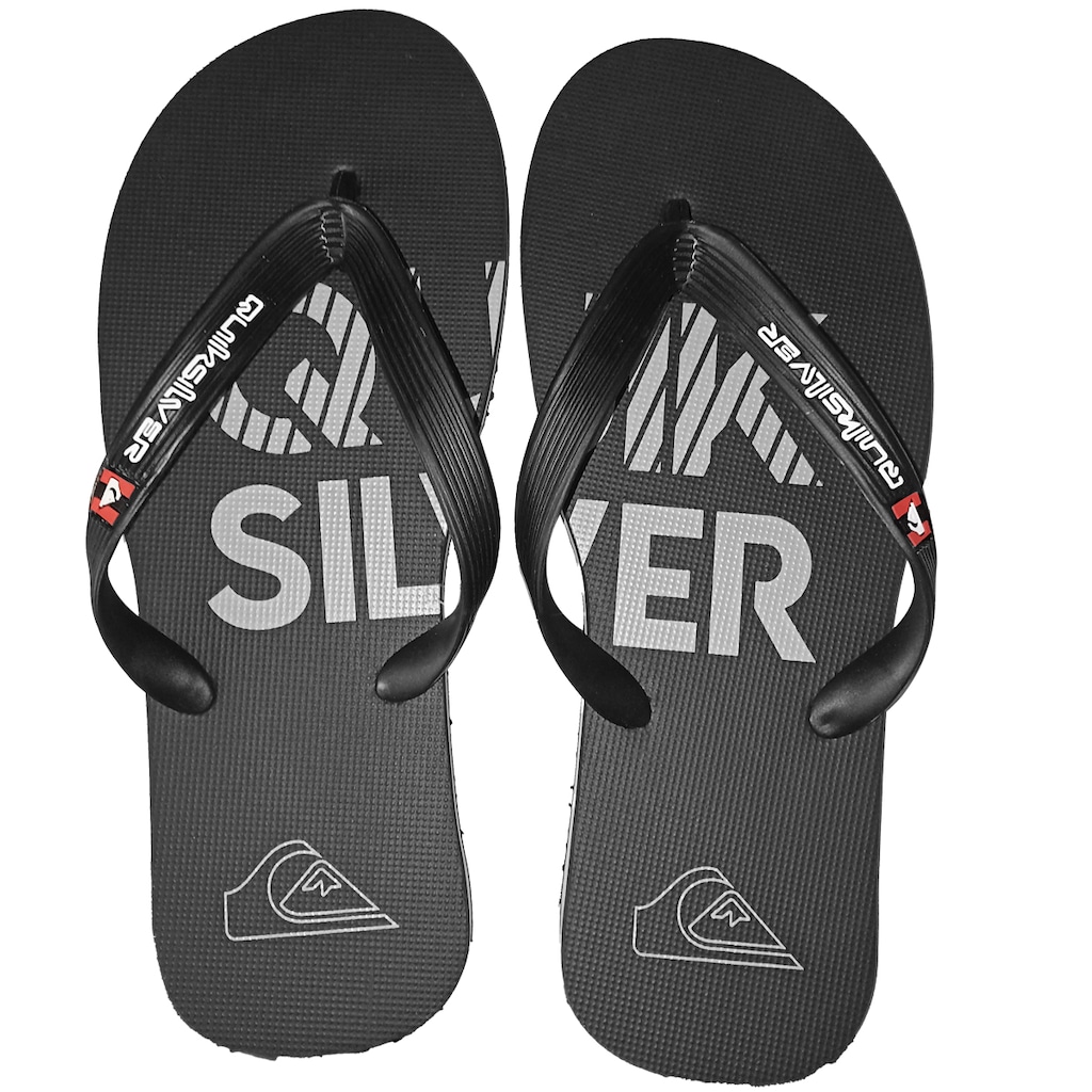 Chinelo Quiksilver Molokai Silver Transfer Masculino