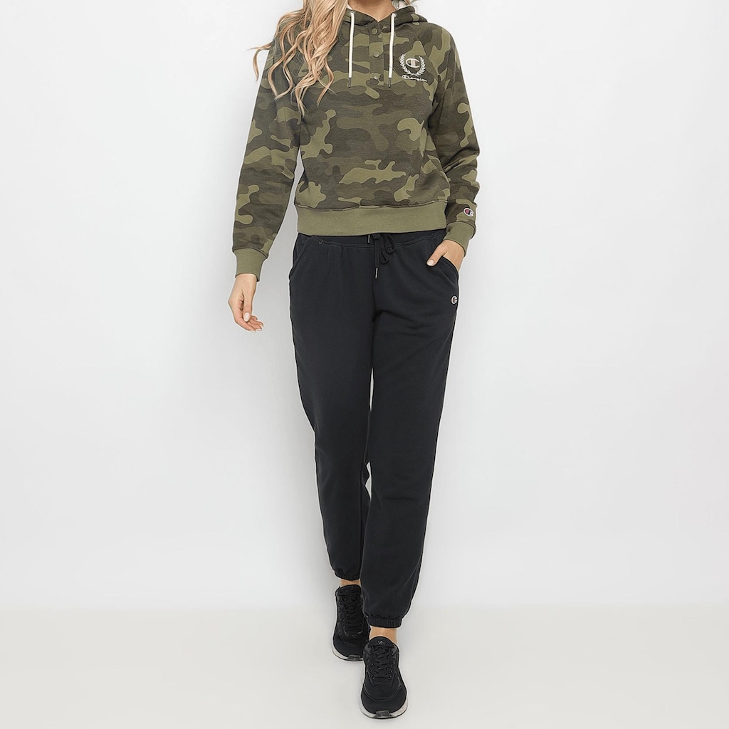 Blusão de Moletom Champion Campus Eco Fleece Snap Capuz Feminino