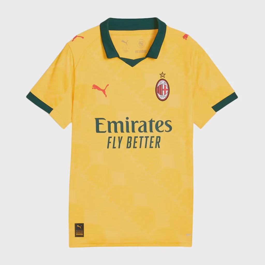 Camisa Milan III 25/26 Puma Torcedor Infantil