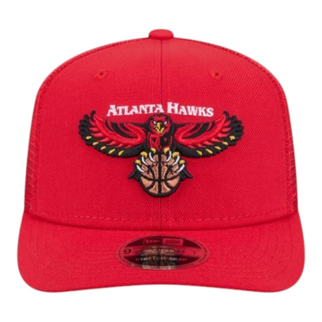 Imagem 3 do produto Boné New Era 970ss Atlanta Hawks Hardwood Trucker Masculino