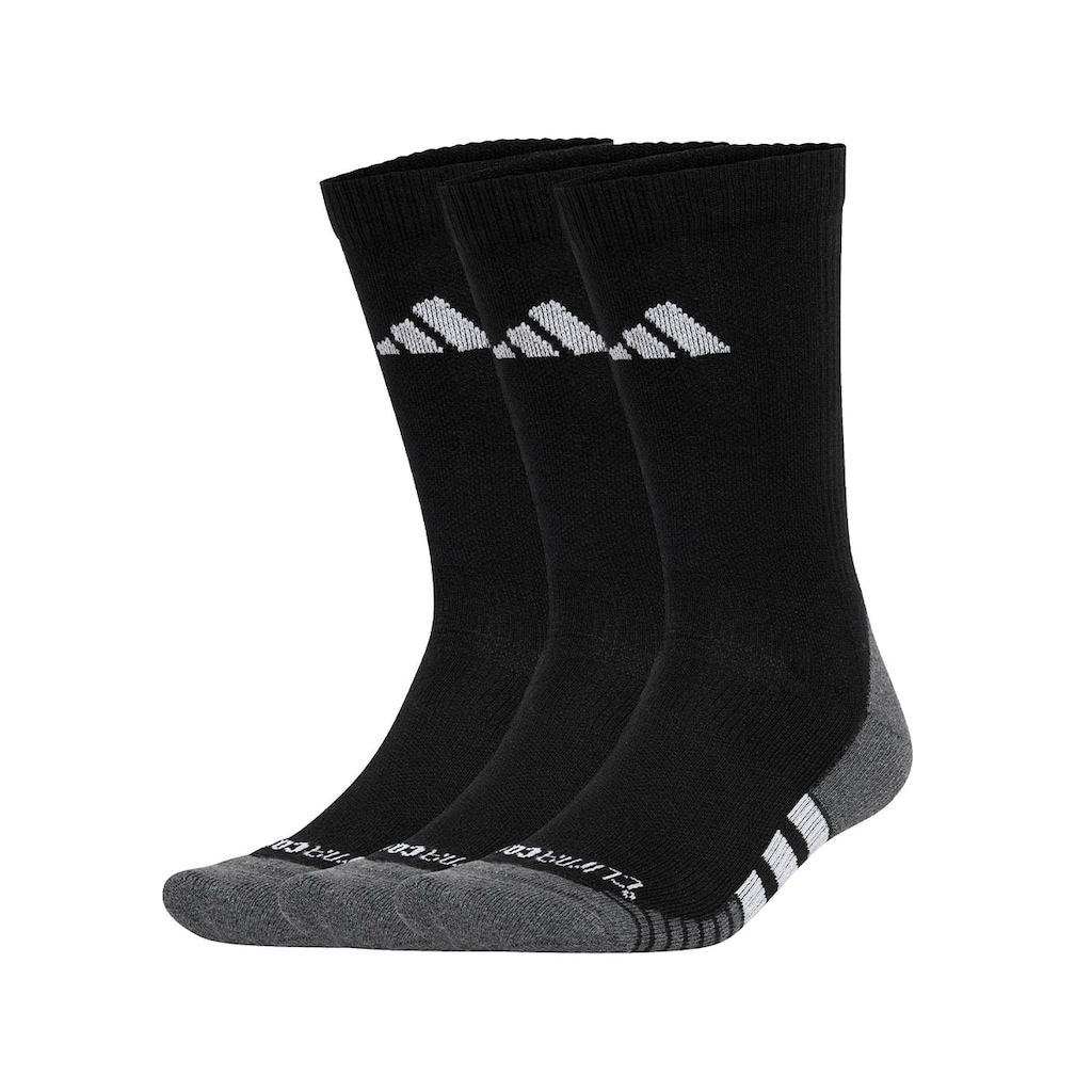 Meia Cano Médio Climacool Cushioned Crew adidas - 3 Pares - Unissex