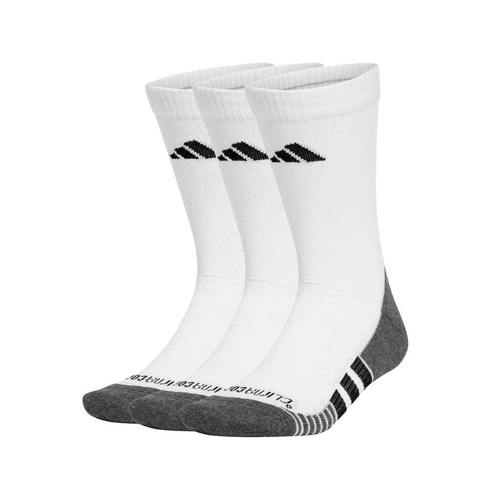 Meia Cano Médio Climacool Cushioned Crew adidas - 3 Pares - Unissex