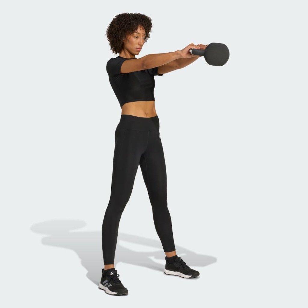 Imagem 4 do produto Camiseta adidas Essentials de Treino Shine Feminina