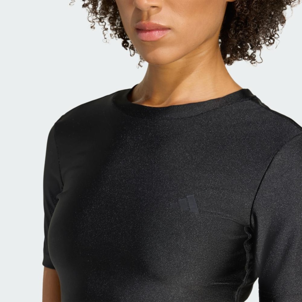 Imagem 5 do produto Camiseta adidas Essentials de Treino Shine Feminina