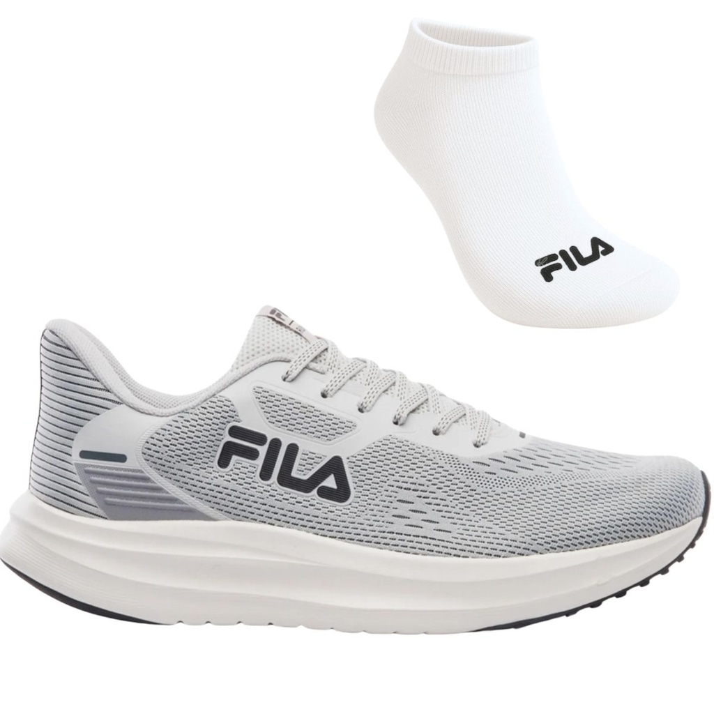 Kit Tênis Fila Fastness E Meia - Masculino