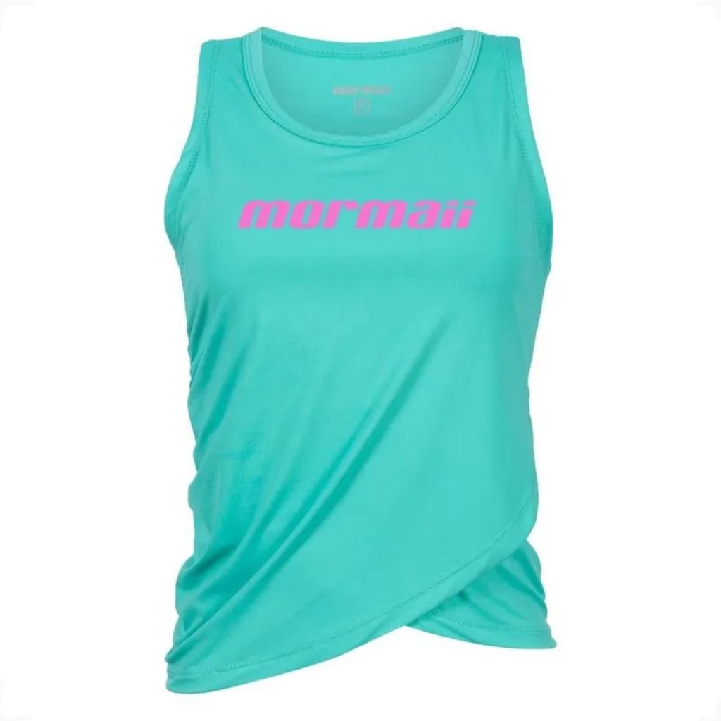 Camiseta Regata Cropped Mormaii Beach Tennis Vitória Marchezini Feminina