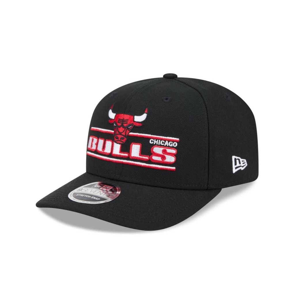 Boné New Era 9Seventy Stretch Snap Chicago Bulls NBA Masculino