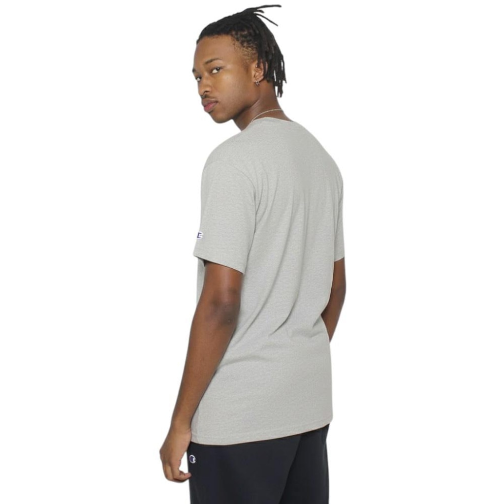 Imagem 2 do produto Camiseta Champion Ath Mini Script Logo Ink Concrete Masculina