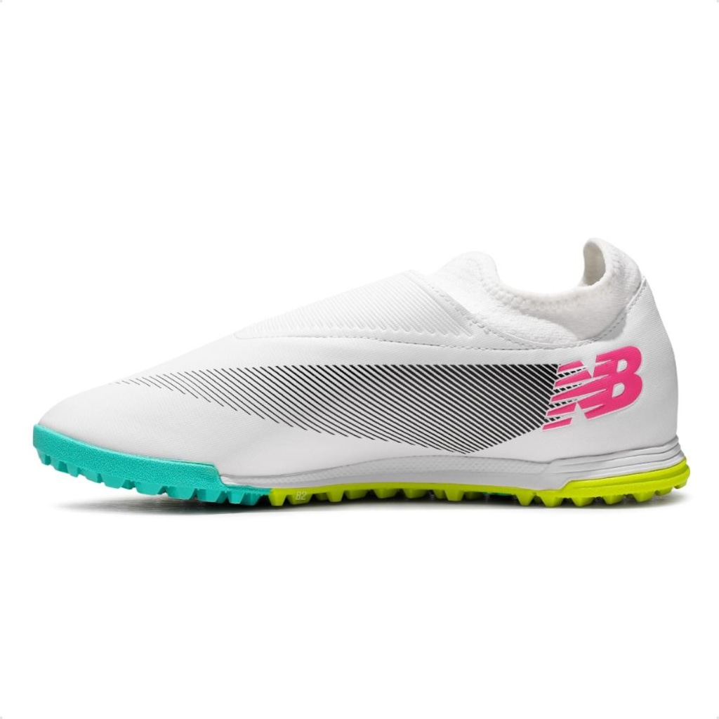 Chuteira Society Adulto New Balance Furon Dispatch FG V7+ em