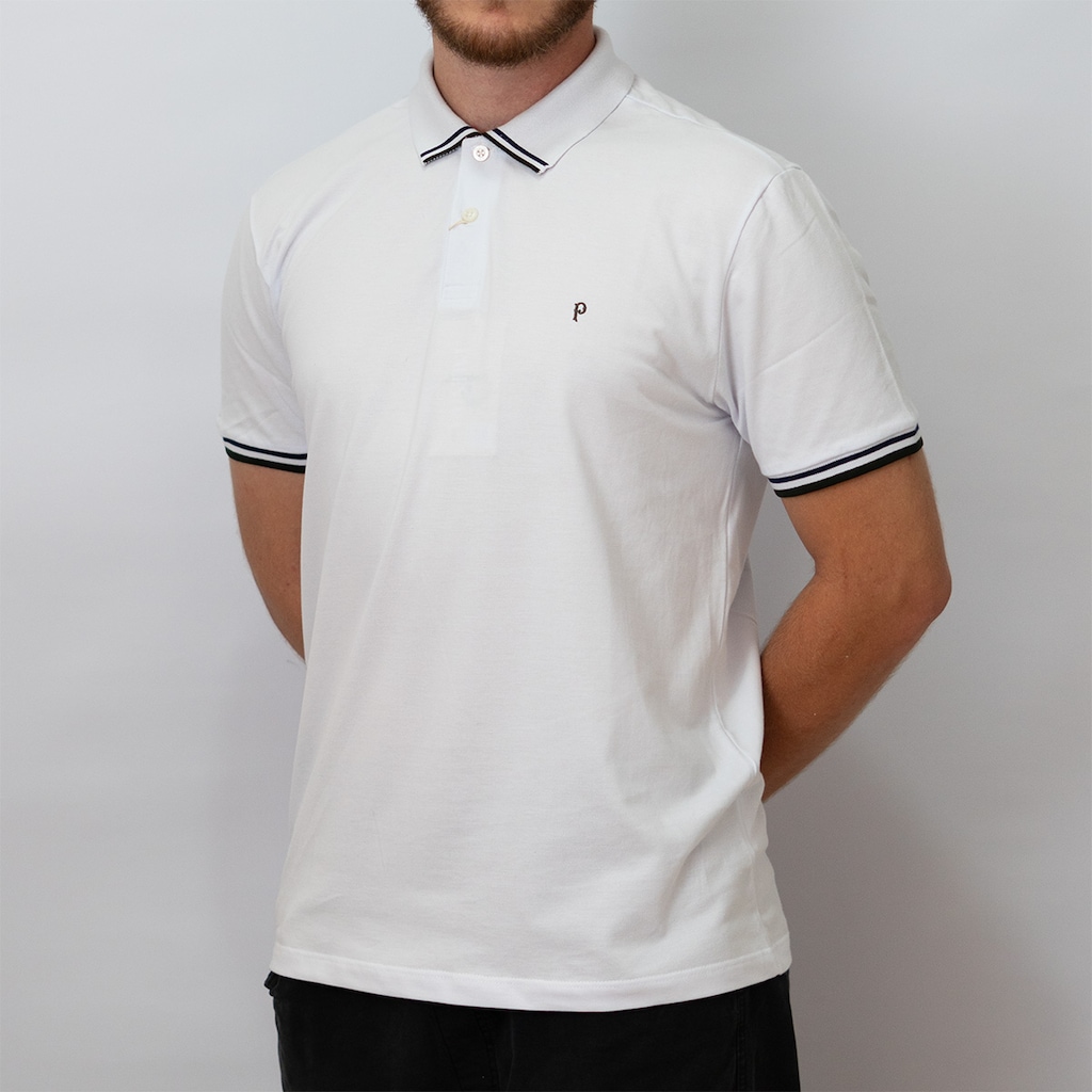 Imagem 2 do produto Camisa do Palmeiras Polo Jacquard Palestra 1914 - Masculina